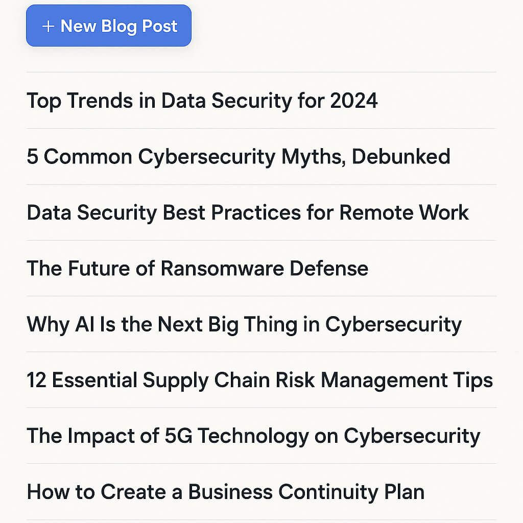 SEO Blog Transformation